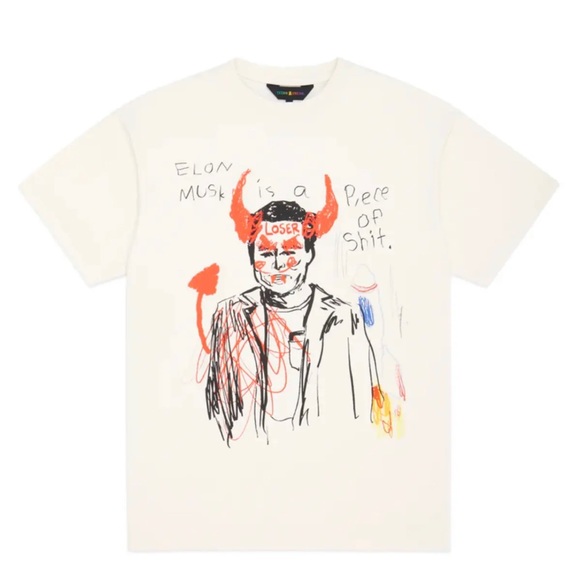 UNISEX TEDDY FRESH - ELON MUSK IS A LOSER TEE (ORIGINAL PACKAGING) (MEDIUM) - Picture 3 of 3